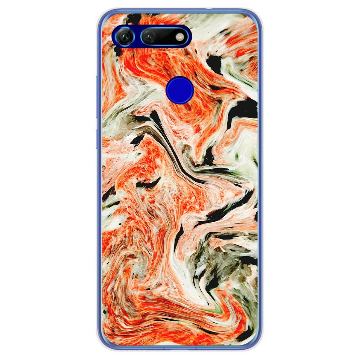 Funda Gel Tpu para Huawei Honor View 20 diseño Mármol 12 Dibujos