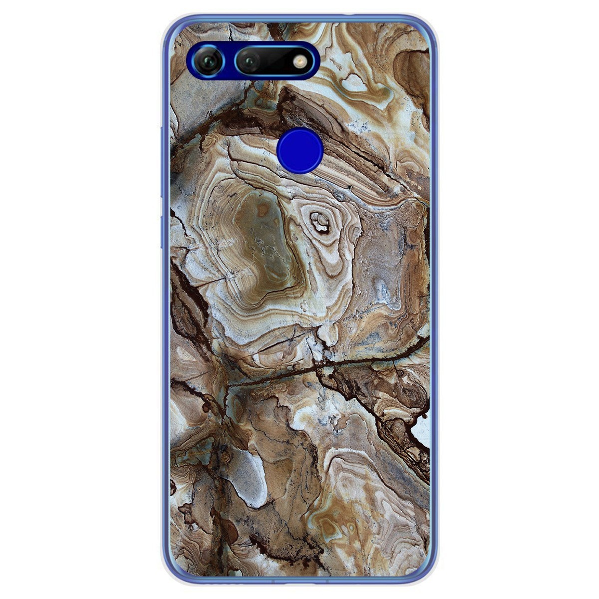 Funda Gel Tpu para Huawei Honor View 20 diseño Mármol 14 Dibujos