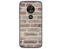 Funda Gel Tpu para Motorola Moto G7 Play diseño Ladrillo 01 Dibujos