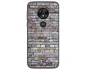 Funda Gel Tpu para Motorola Moto G7 Play diseño Ladrillo 02 Dibujos