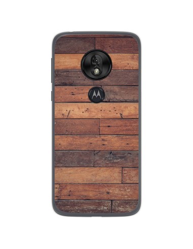 Funda Gel Tpu para Motorola Moto G7 Play diseño Madera 03 Dibujos