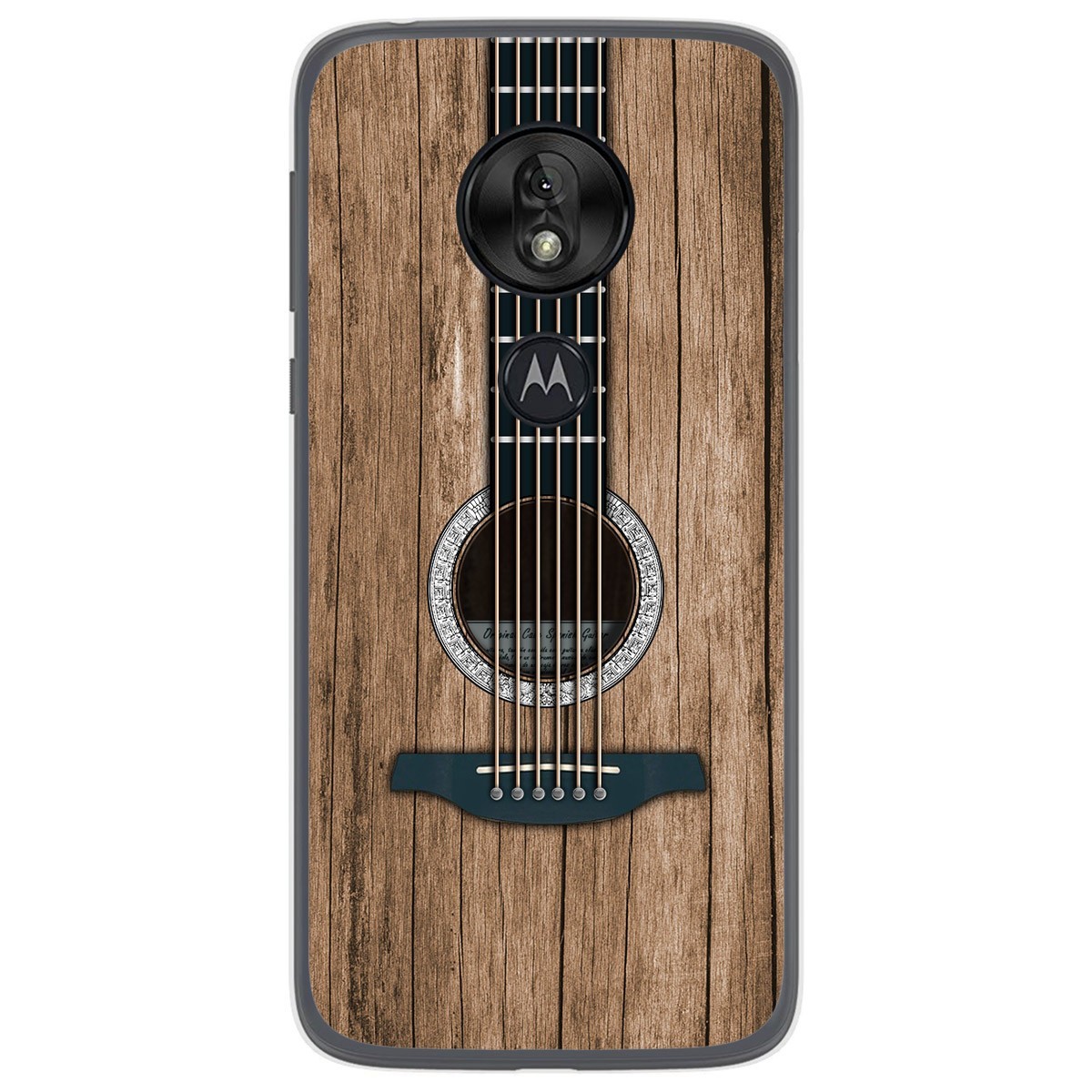 Funda Gel Tpu para Motorola Moto G7 Play diseño Madera 11 Dibujos