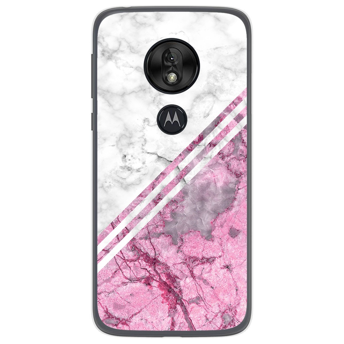 Funda Gel Tpu para Motorola Moto G7 Play diseño Mármol 03 Dibujos