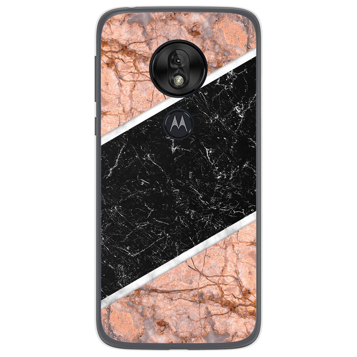 Funda Gel Tpu para Motorola Moto G7 Play diseño Mármol 07 Dibujos