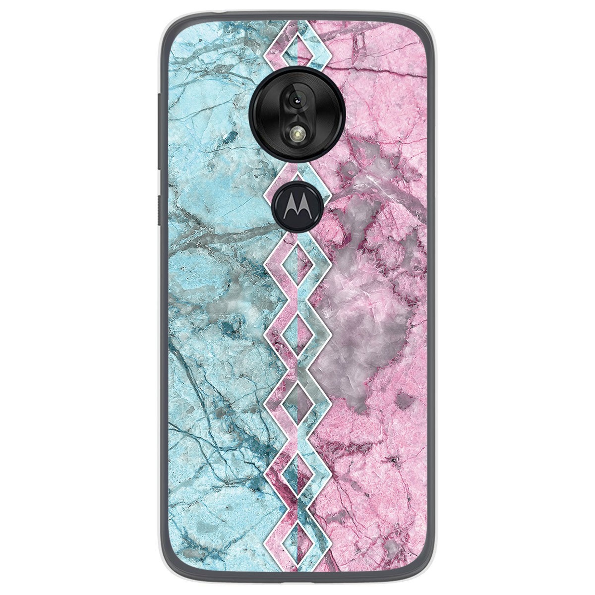 Funda Gel Tpu para Motorola Moto G7 Play diseño Mármol 08 Dibujos
