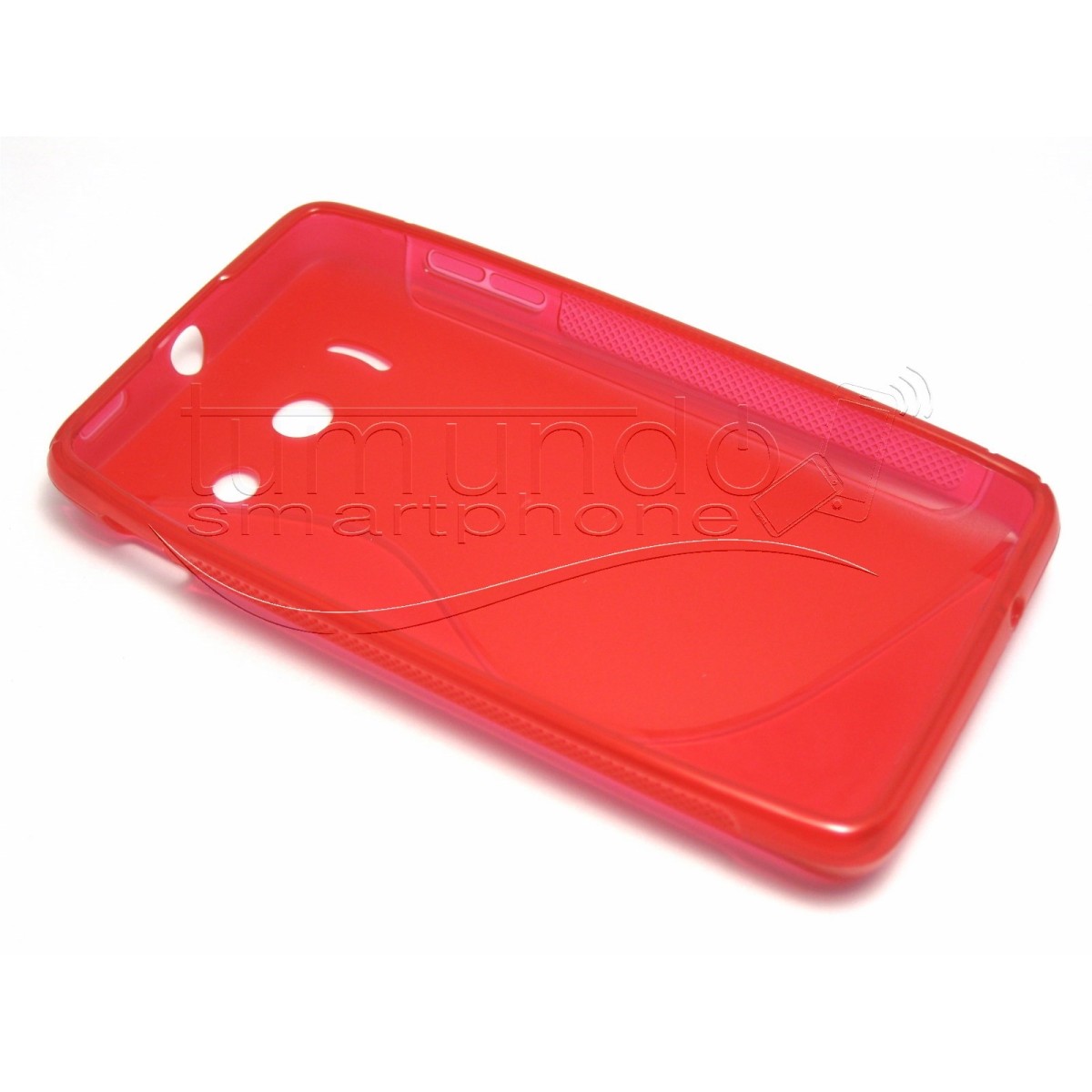 Funda Gel Tpu Huawei Ascend Y300 S Line Color Roja