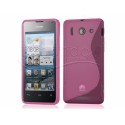 Funda Gel Tpu Huawei Ascend Y300 S Line Color Rosa