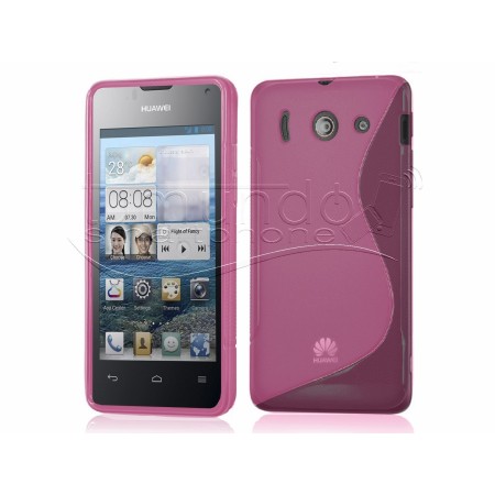 Funda Gel Tpu Huawei Ascend Y300 S Line Color Rosa