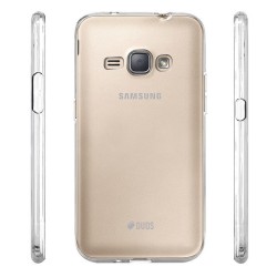 Funda Gel Tpu Fina Ultra-Thin 0,3mm Transparente para Samsung Galaxy J1 (2016) 2