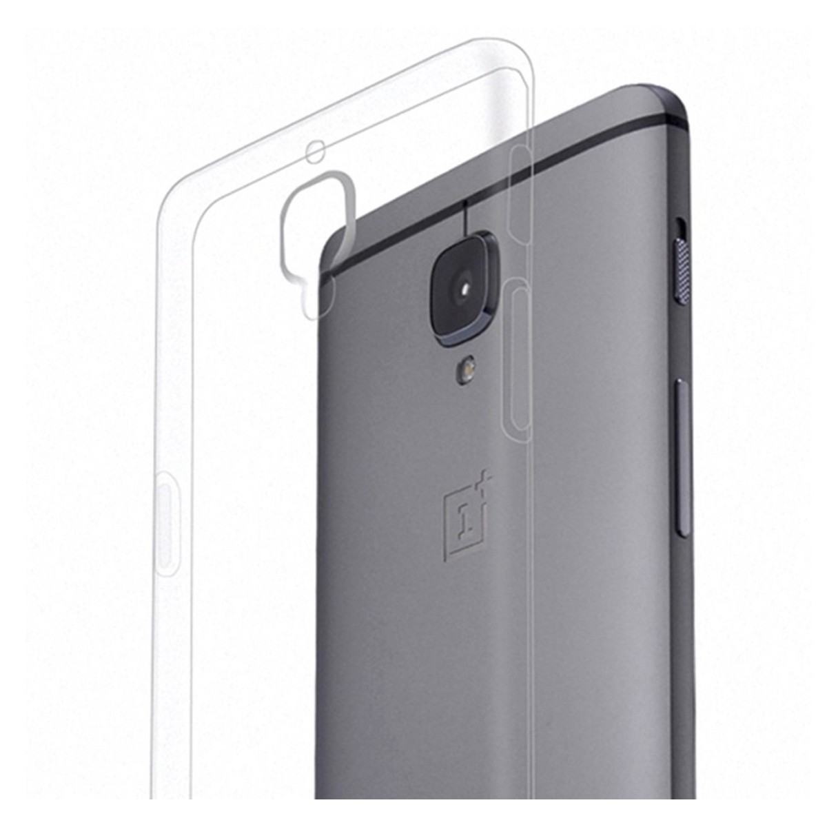 Funda Gel Tpu Fina Ultra-Thin 0,3mm Transparente para Oneplus 3 / 3T