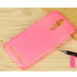 Funda Gel Tpu Lenovo K5 Note  Color Rosa 2