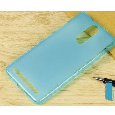 Funda Gel Tpu Lenovo K5 Note Color Azul