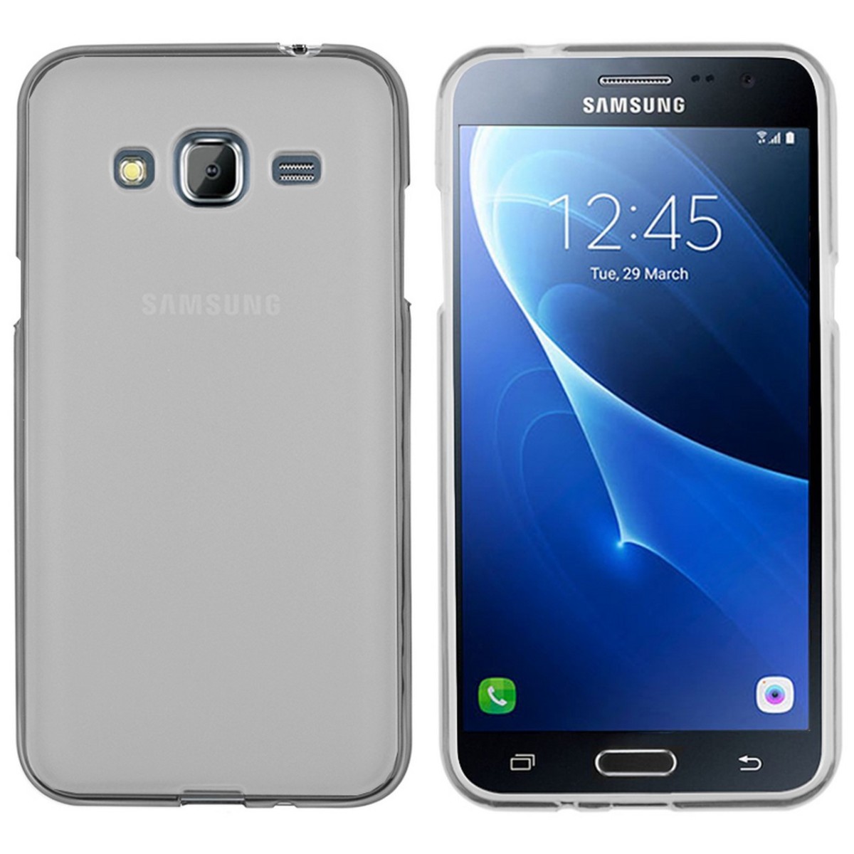 Funda Gel Tpu Samsung Galaxy J3  (2016)  Color Transparente