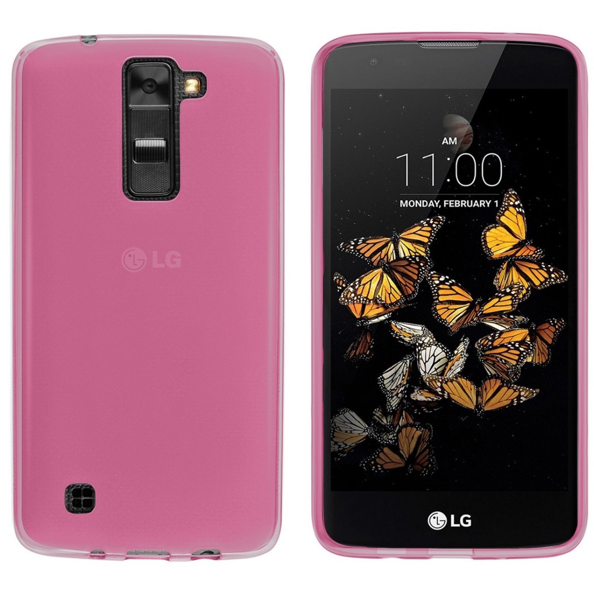 Funda Gel Tpu Lg K8  Color Rosa