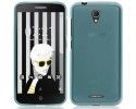 Funda Gel Tpu Alcatel Pop 4+ Plus  Color Azul