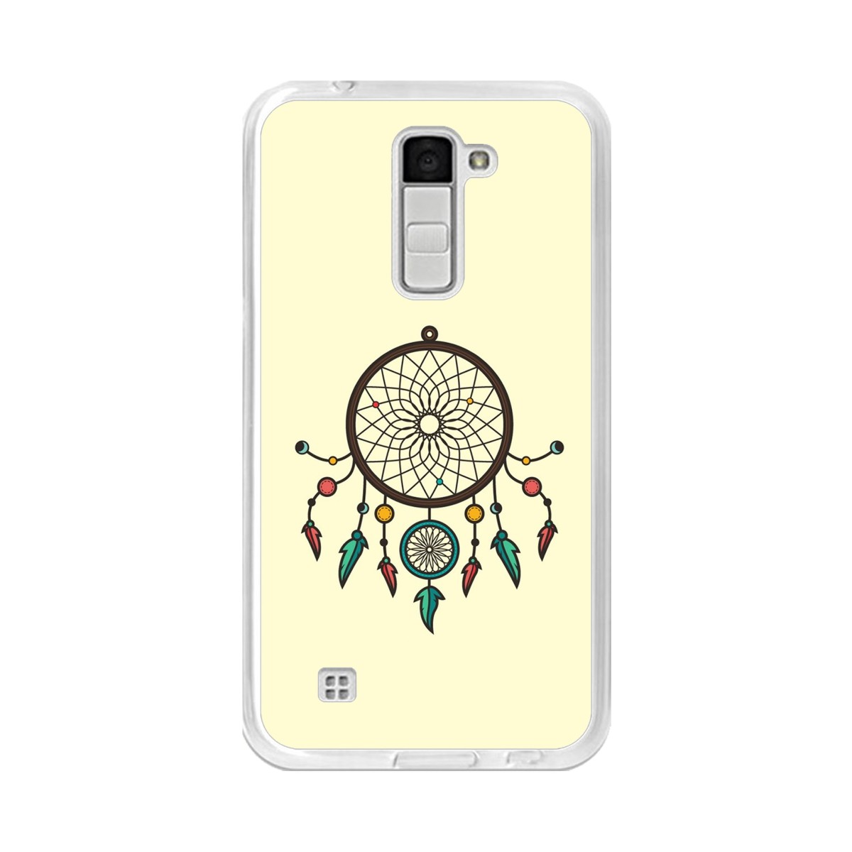 Funda Gel Tpu para Lg K10 Diseño Atrapasueños Dibujos