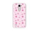 Funda Gel Tpu para Lg K10 Diseño Flores Dibujos