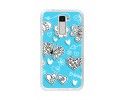 Funda Gel Tpu para Lg K10 Diseño Mariposas Dibujos