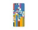 Funda Gel Tpu para Huawei P9  Diseño Apps Dibujos