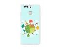Funda Gel Tpu para Huawei P9  Diseño Familia Dibujos