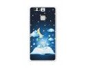 Funda Gel Tpu para Huawei P9  Diseño Libro-Cuentos Dibujos