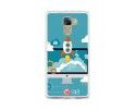 Funda Gel Tpu para Huawei Honor 7 Diseño Cohete Dibujos