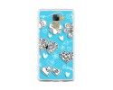 Funda Gel Tpu para Huawei Honor 7 Diseño Mariposas Dibujos
