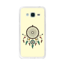 Funda Gel Tpu para Samsung Galaxy J3  (2016) Diseño Atrapasueños Dibujos
