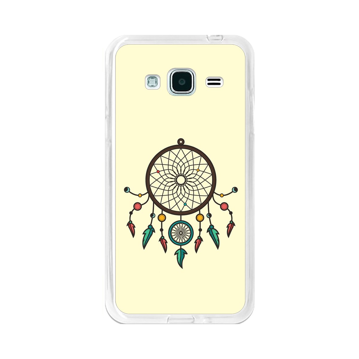 Funda Gel Tpu para Samsung Galaxy J3  (2016) Diseño Atrapasueños Dibujos