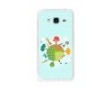 Funda Gel Tpu para Samsung Galaxy J3  (2016) Diseño Familia Dibujos