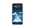 Funda Gel Tpu para Samsung Galaxy J3  (2016) Diseño Libro-Cuentos Dibujos