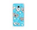 Funda Gel Tpu para Samsung Galaxy J3  (2016) Diseño Mariposas Dibujos