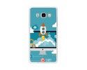 Funda Gel Tpu para Samsung Galaxy J5  (2016) Diseño Cohete Dibujos