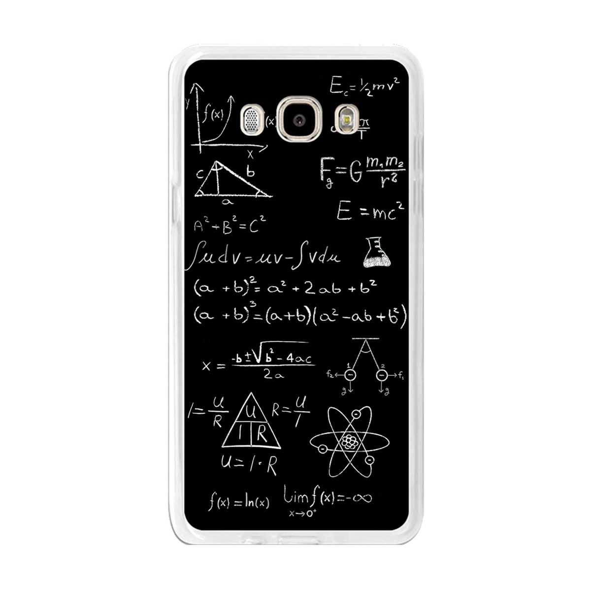 Funda Gel Tpu para Samsung Galaxy J7  (2016) Diseño Formulas Dibujos