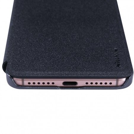Funda Flip Nillkin Modelo Sparkle para Letv Le2 / Le2 Pro  Color Negra
