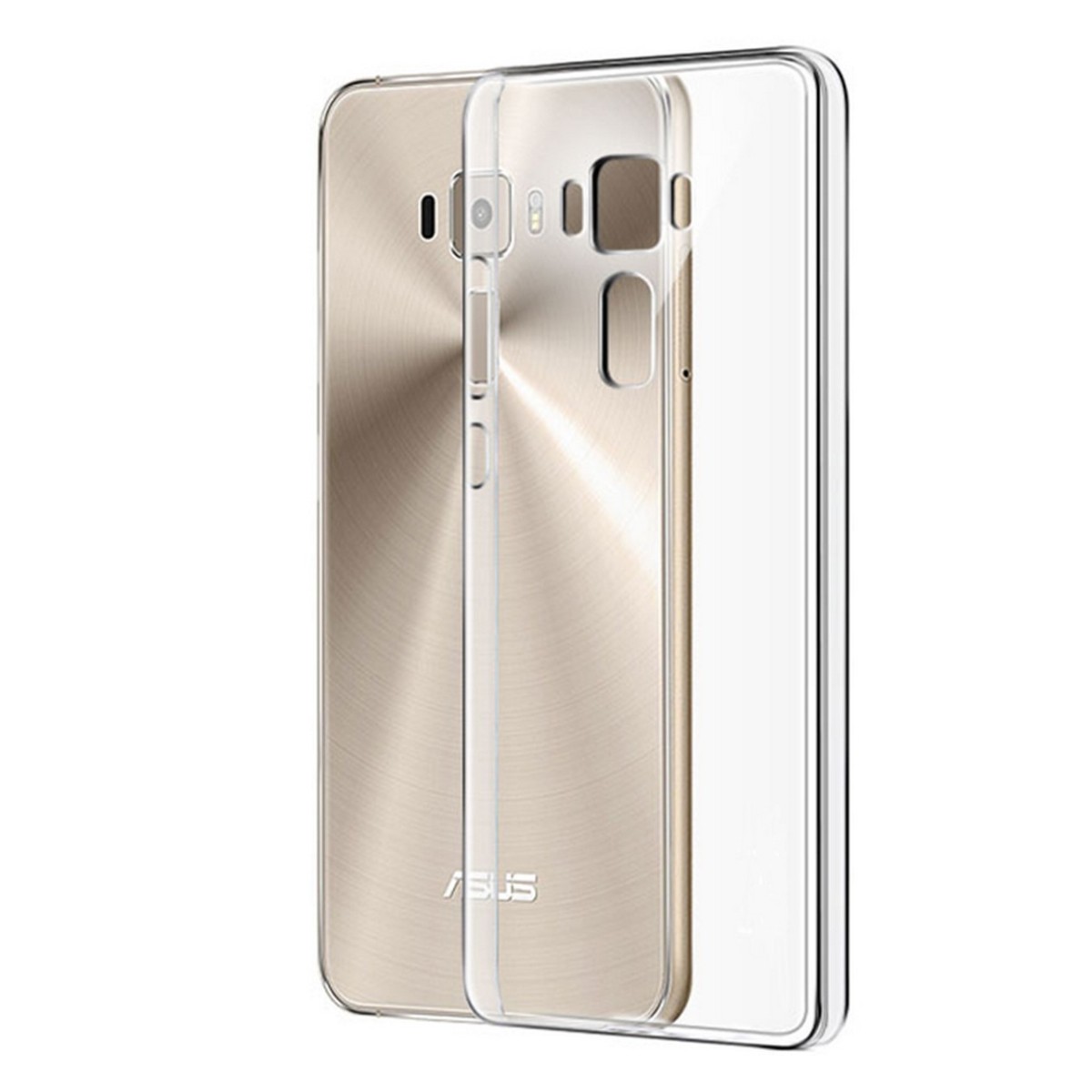 Funda Gel Tpu Fina Ultra-Thin 0,3mm Transparente para Asus Zenfone 3 5.5" Ze552Kl