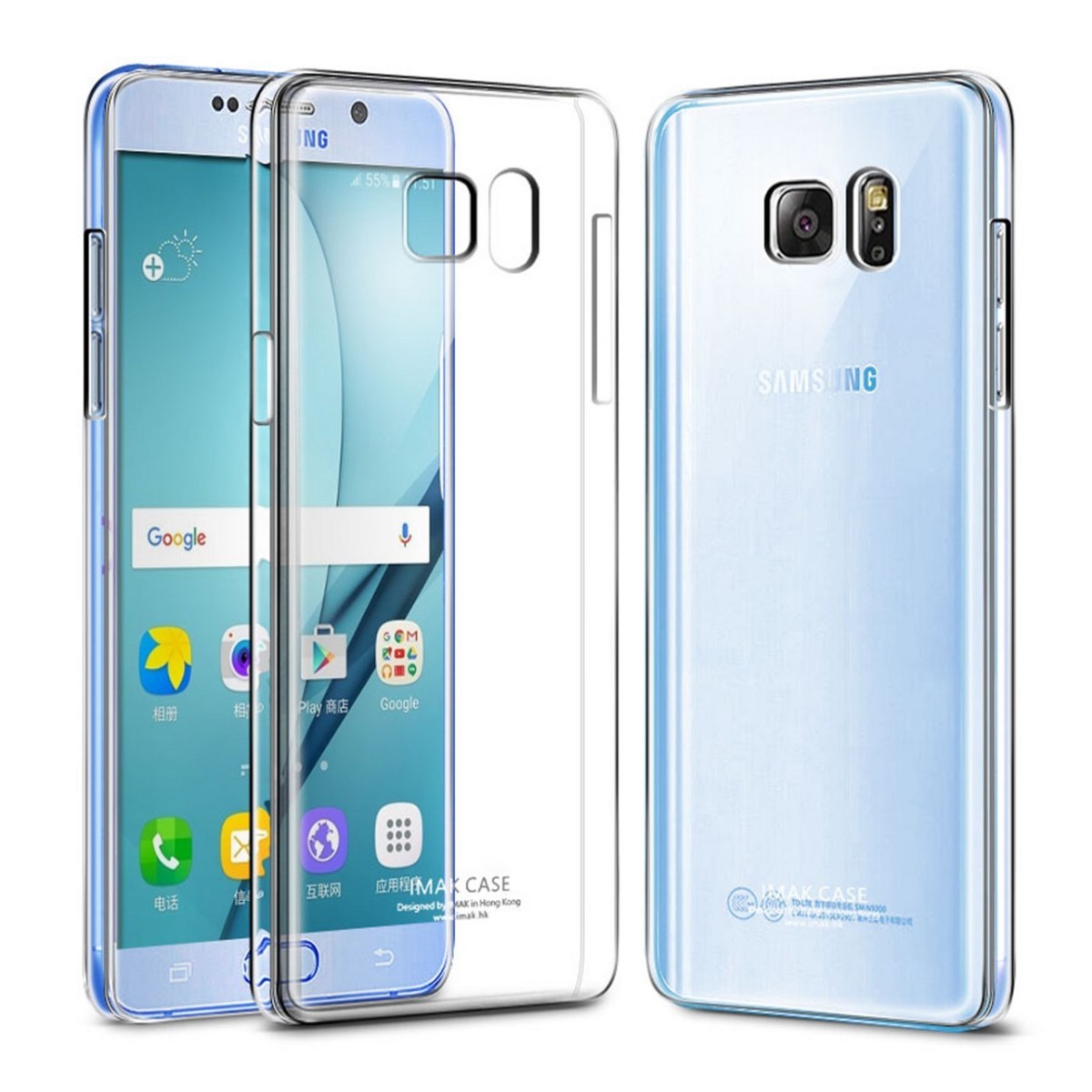 Carcasa Funda Dura Transparente Imak para Samsung Galaxy Note 7