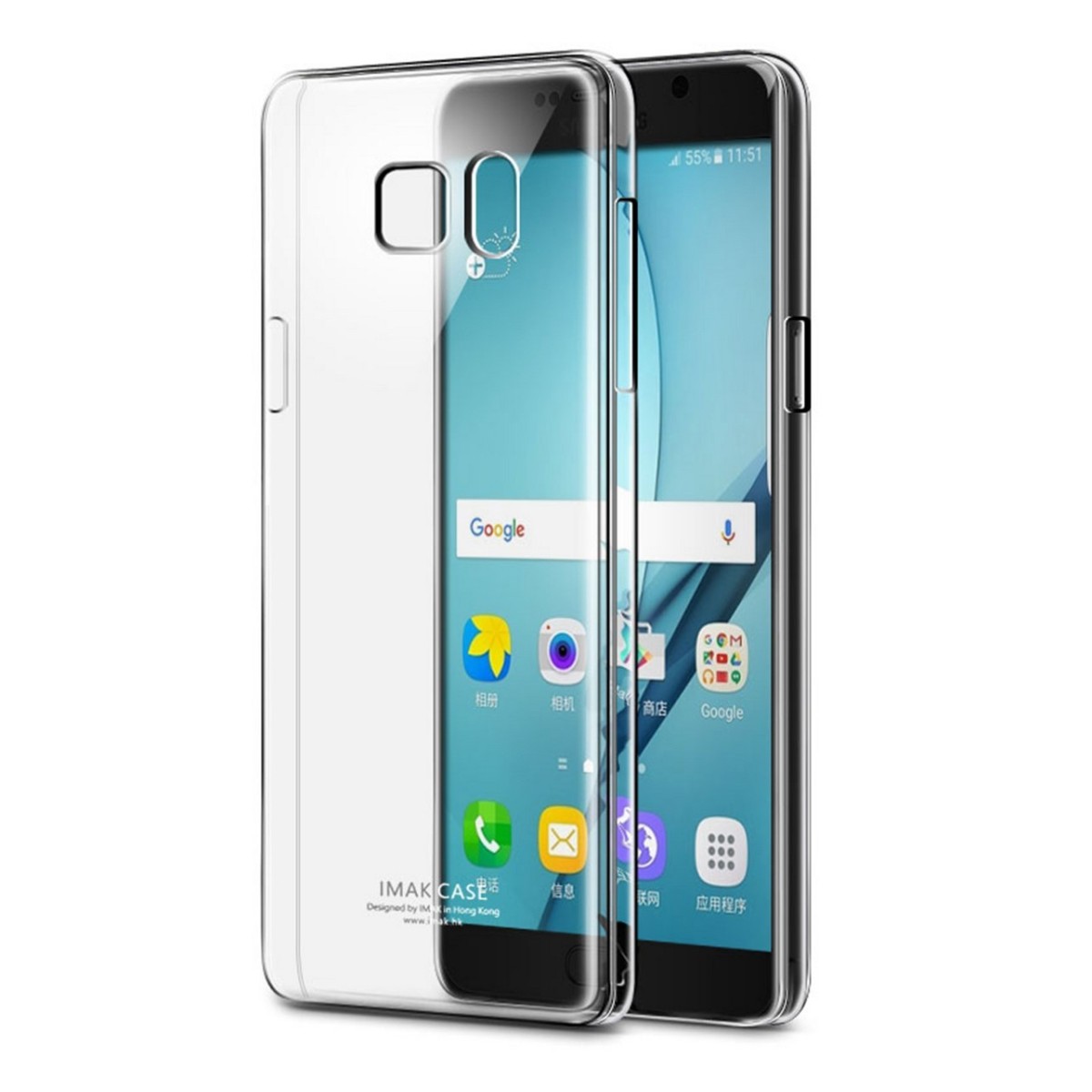 Carcasa Funda Dura Transparente Imak para Samsung Galaxy Note 7