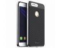 Funda Tipo Neo Hybrid (Pc+Tpu) Negra / Plata para Huawei Honor 8