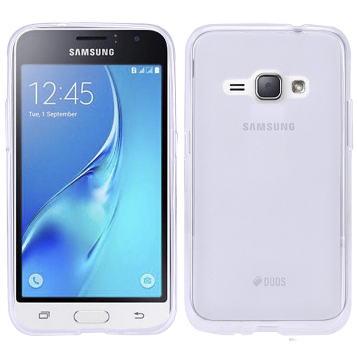 Funda Gel Tpu Samsung Galaxy J1 (2016) Color Transparente