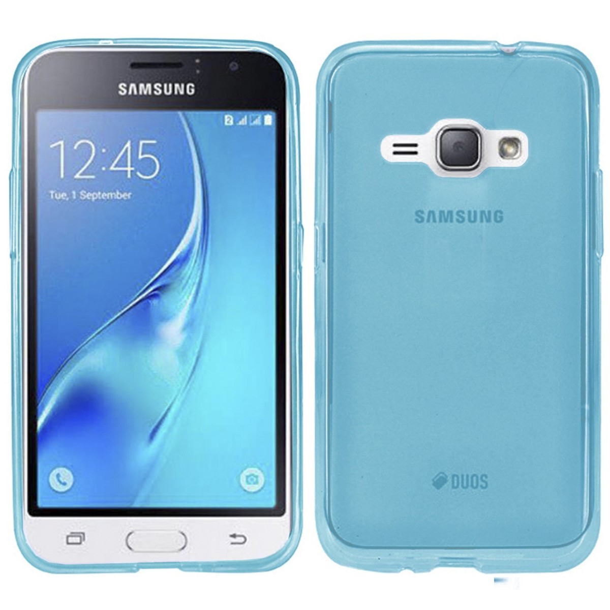 Funda Gel Tpu Samsung Galaxy J1 (2016) Color Azul
