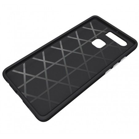 Funda Tipo Armor Rugged (Pc+Tpu) Negra para Huawei P9