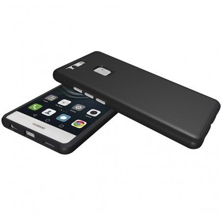 Funda Tipo Armor Rugged (Pc+Tpu) Negra para Huawei P9 Plus