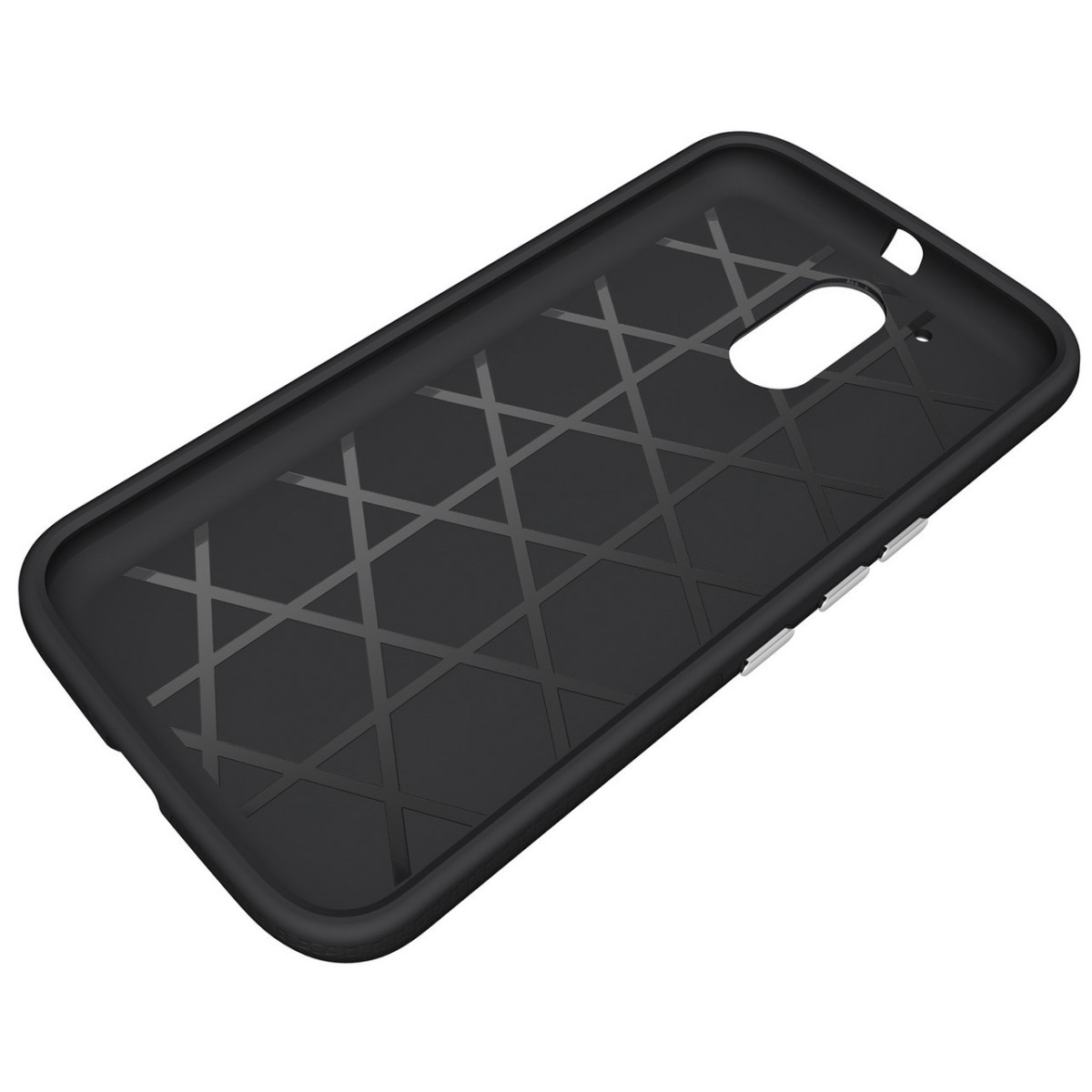 Funda Tipo Armor Rugged (Pc+Tpu) Negra para Motorola Moto G4 / G4 Plus