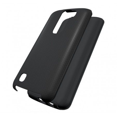 Funda Tipo Armor Rugged (Pc+Tpu) Negra para Lg K7