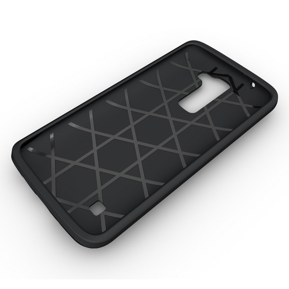 Funda Tipo Armor Rugged (Pc+Tpu) Negra para Lg K7