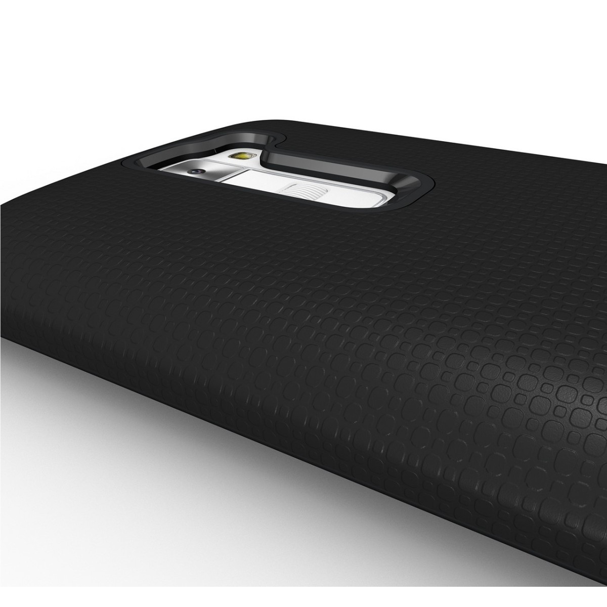 Funda Tipo Armor Rugged (Pc+Tpu) Negra para Lg K7