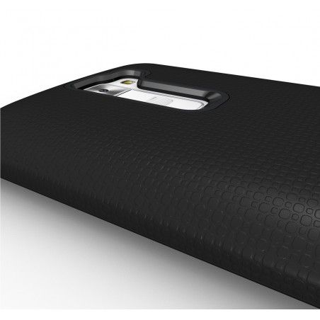 Funda Tipo Armor Rugged (Pc+Tpu) Negra para Lg K7