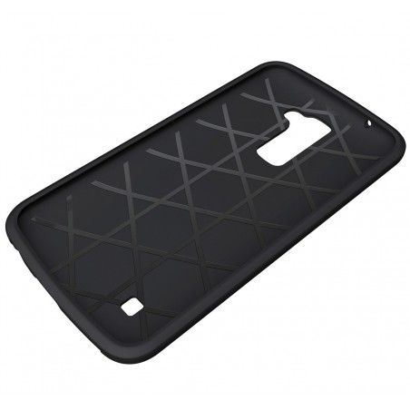 Funda Tipo Armor Rugged (Pc+Tpu) Negra para Lg K10