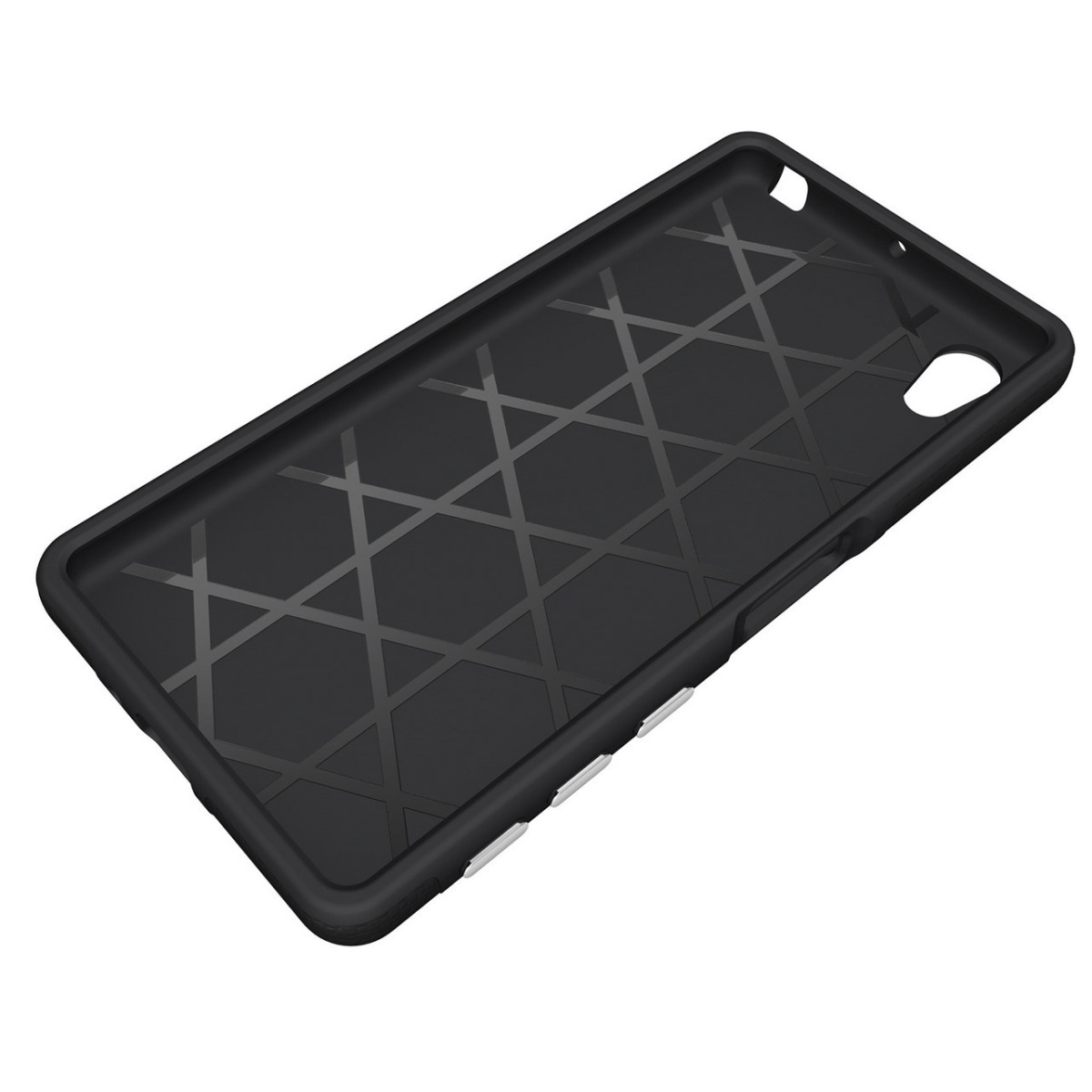 Funda Tipo Armor Rugged (Pc+Tpu) Negra para Sony Xperia X